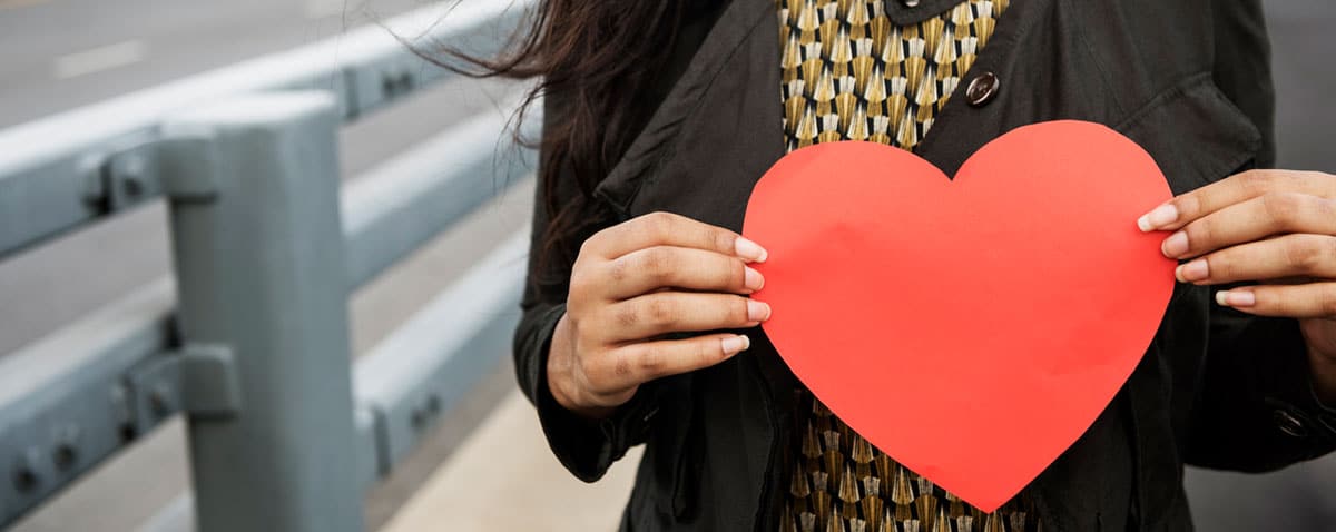 womens-charity Woman holding heart